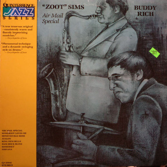 "Zoot" Sims* / Buddy Rich : Air Mail Special (LP, Comp)