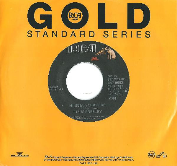 Elvis Presley : Guitar Man (7", Single, RE)