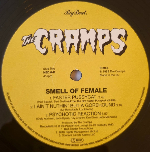 The Cramps : Smell Of Female (12", MiniAlbum, RE)