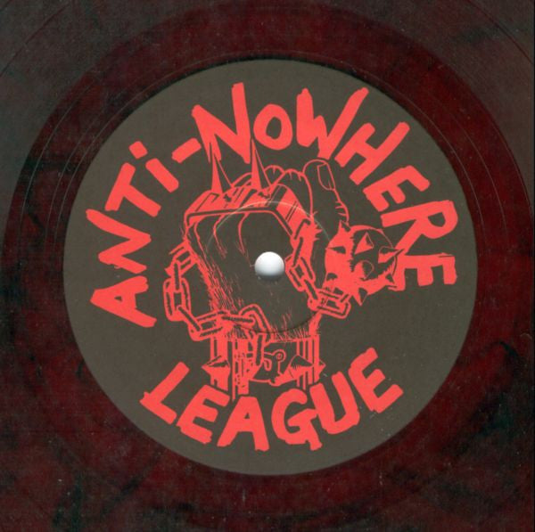 Anti-Nowhere League : We Are...The League (LP, Album, RE, Red)