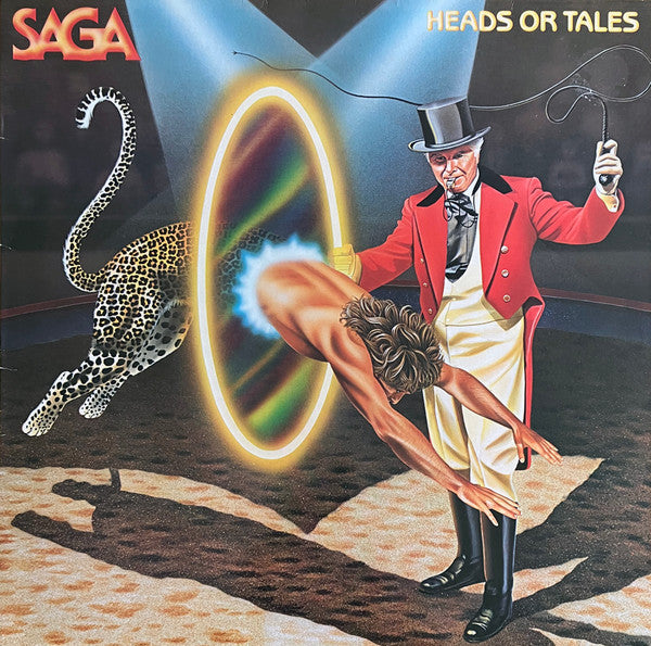Saga (3) : Heads Or Tales (LP, Album, Red)
