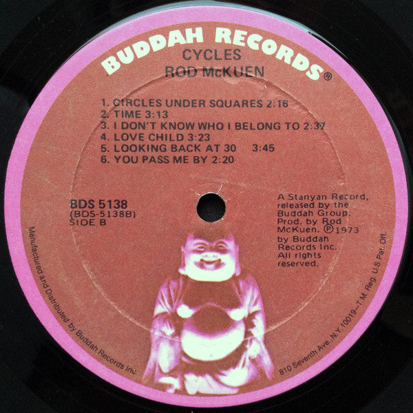 Rod McKuen : Cycles (LP, Album, Son)