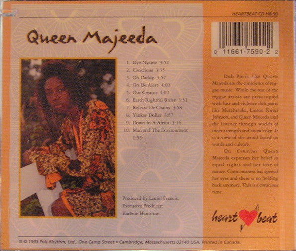 Queen Majeeda : Conscious (CD, Album)