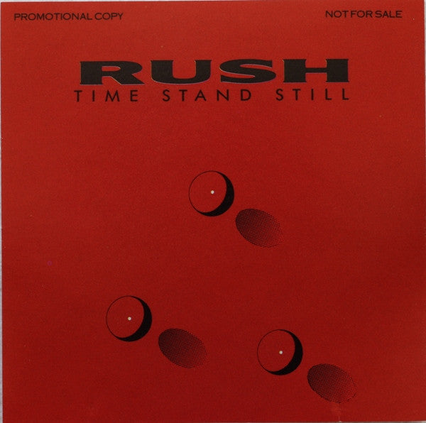 Rush : Time Stand Still (CD, Single, Promo)