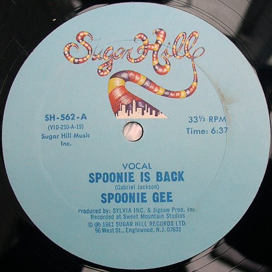 Spoonie Gee : Spoonie Is Back (12")