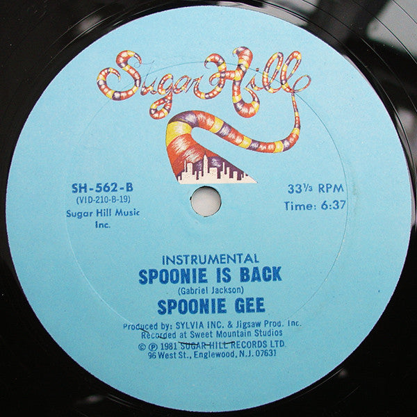 Spoonie Gee : Spoonie Is Back (12")