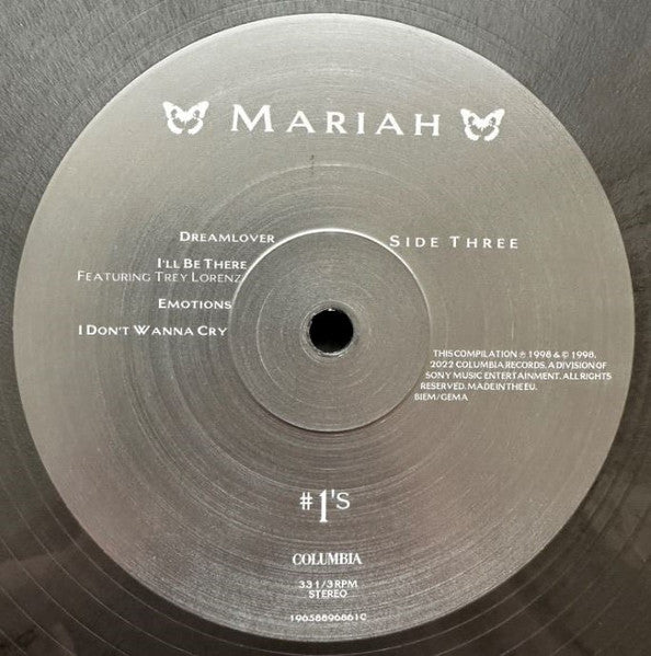 Mariah* : #1's (2xLP, Comp, RE, RM, Met)