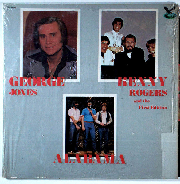 George Jones (2) / Alabama / Kenny Rogers & The First Edition : Kenny Rogers, George Jones, Alabama (LP, Comp)