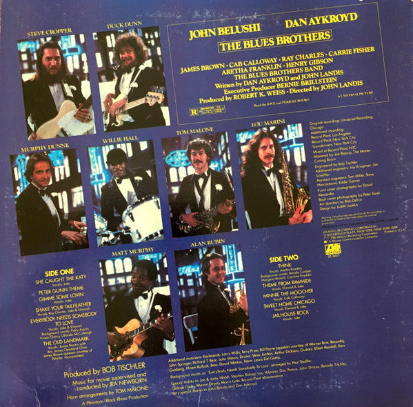 The Blues Brothers : The Blues Brothers (Original Soundtrack Recording) (LP, Album, Club, Ter)