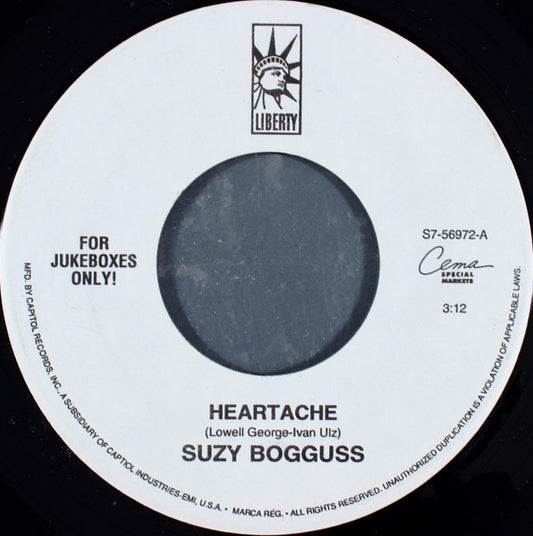 Suzy Bogguss : Heartache (7", Jukebox)