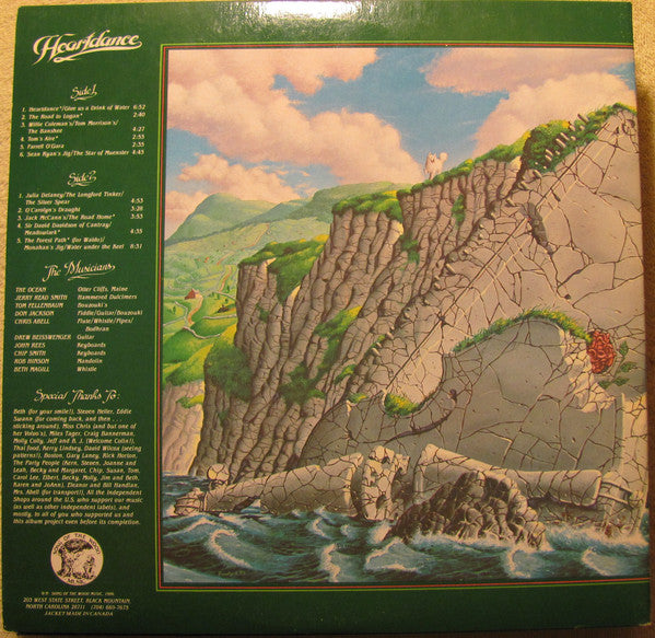 Jerry Read Smith - Tom Fellenbaum - Don Jackson (4) : Heartdance (LP, Album)