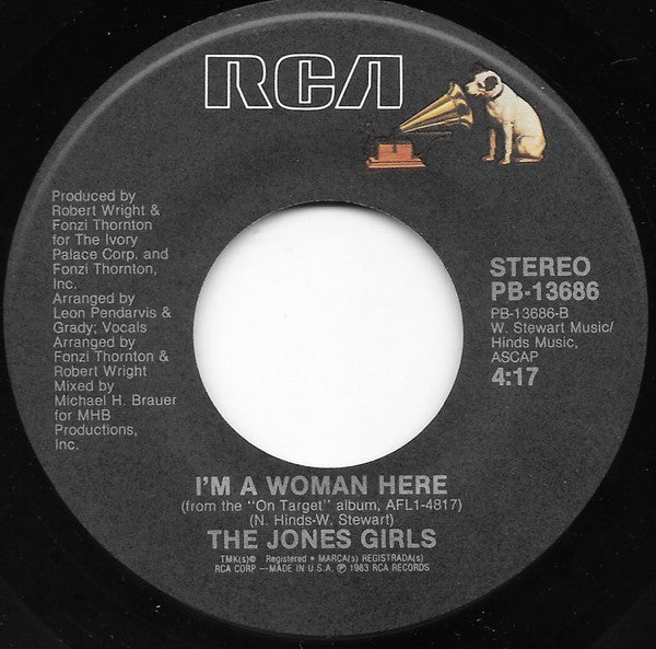 The Jones Girls : 2 Win U Back (7")