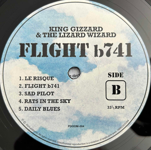 King Gizzard & The Lizard Wizard* : Flight b741 (LP, Album)