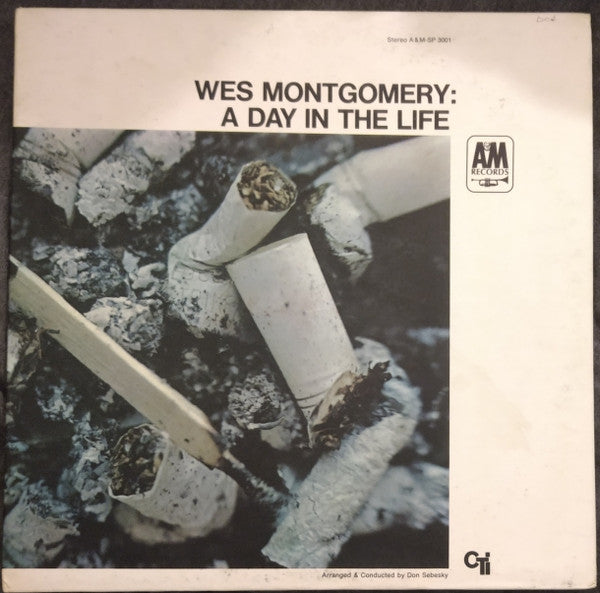 Wes Montgomery : A Day In The Life  (LP, Album, Pit)