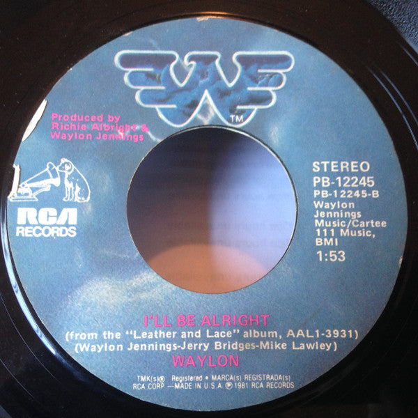 Waylon* & Jessi* : Wild Side Of Life / It Wasn't God Who Made Honky Tonk Angels (7", Single, Styrene, Ind)