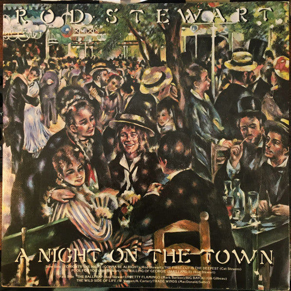 Rod Stewart : A Night On The Town (LP, Album, Win)