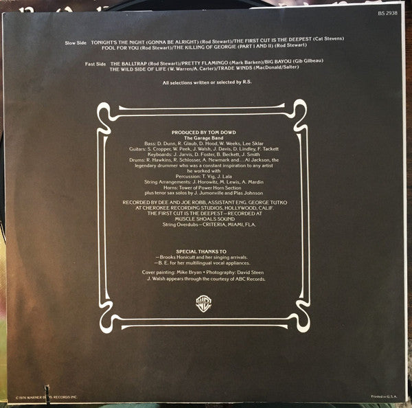 Rod Stewart : A Night On The Town (LP, Album, Win)