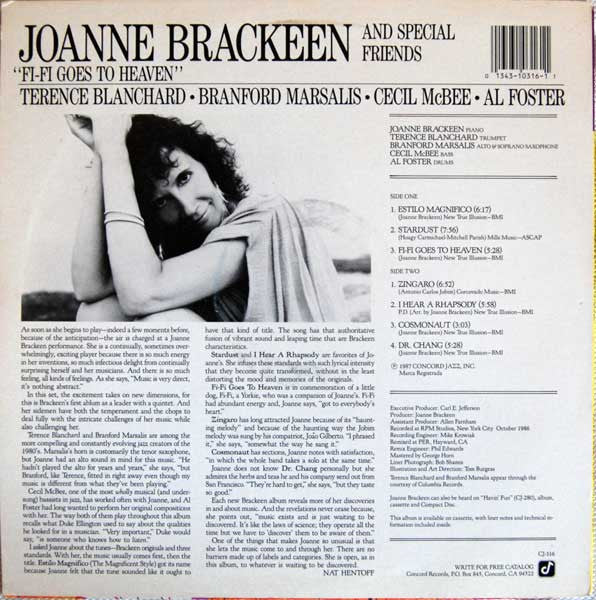 Joanne Brackeen And Special Friends : Fi-Fi Goes To Heaven (LP, Album)
