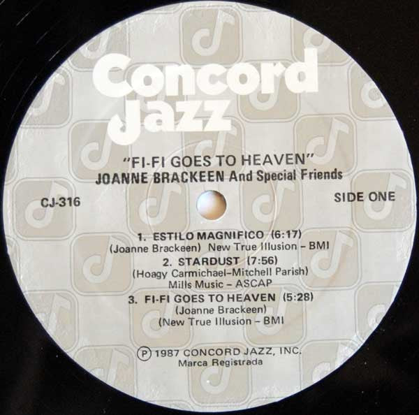 Joanne Brackeen And Special Friends : Fi-Fi Goes To Heaven (LP, Album)