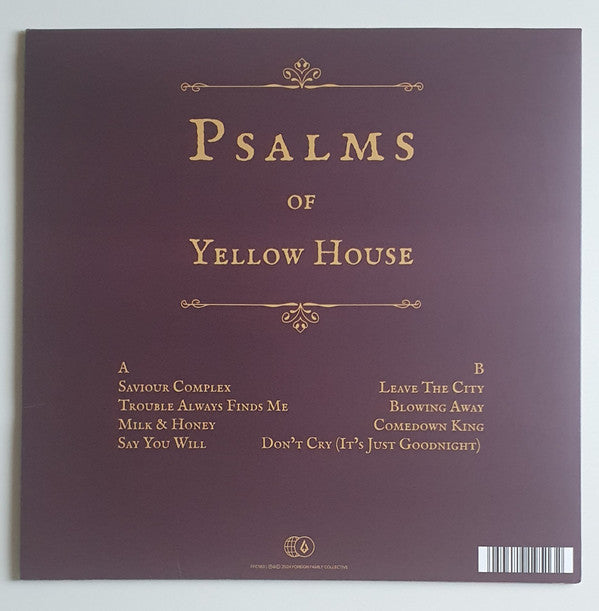 Yellow House (3) : Psalms of yellow house  (LP, Album, Ltd, mar)