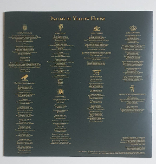 Yellow House (3) : Psalms of yellow house  (LP, Album, Ltd, mar)