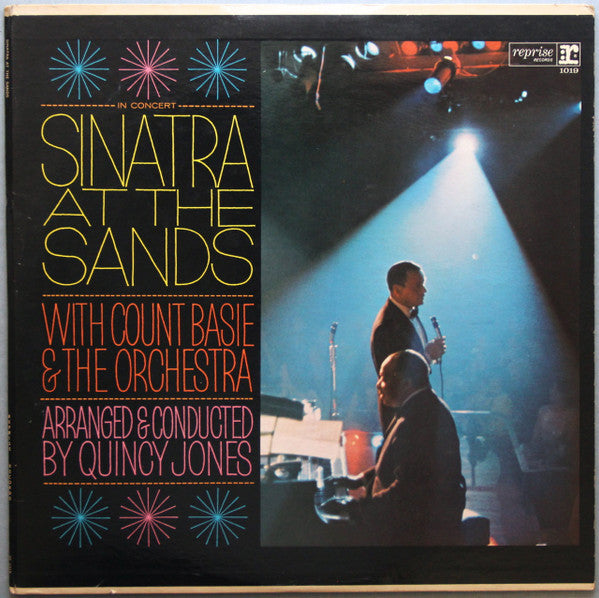Frank Sinatra With Count Basie & The Orchestra* Arranged & Conducted By Quincy Jones : Sinatra At The Sands (2xLP, Album, Mono, Pit)
