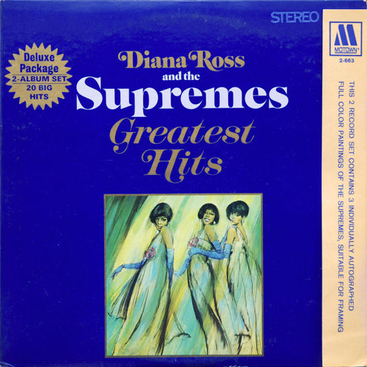 Diana Ross And The Supremes* : Greatest Hits (2xLP, Comp, RCA)