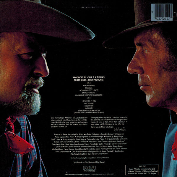 Roger Whittaker : Changes (LP, Album)
