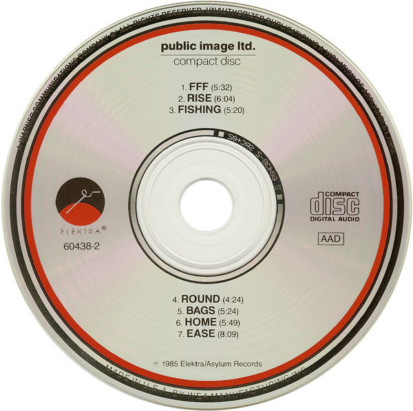 Public Image Ltd.* : Compact Disc (CD, Album, RE)