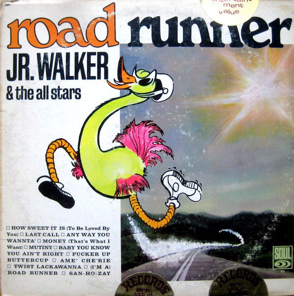 Jr. Walker & The All Stars* : Road Runner (LP, Album, Mono)