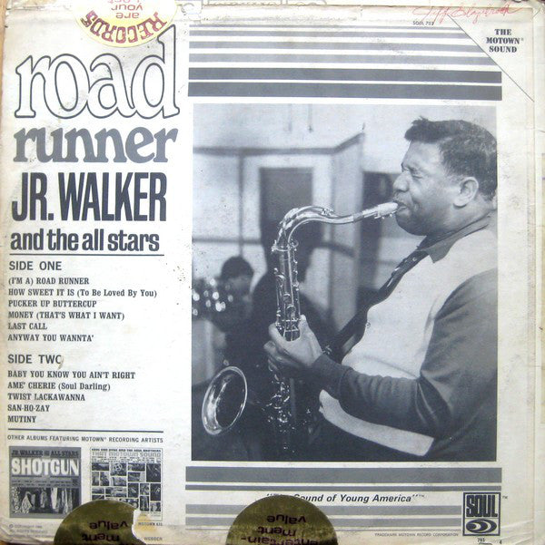 Jr. Walker & The All Stars* : Road Runner (LP, Album, Mono)