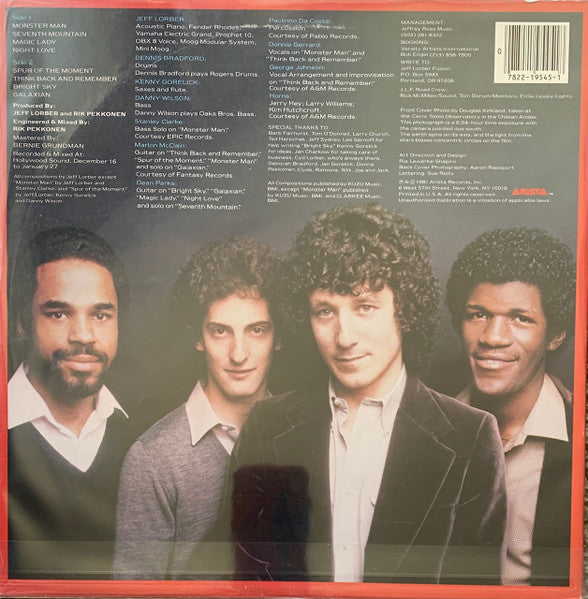 Jeff Lorber Fusion* : Galaxian (LP, Album, Clu)