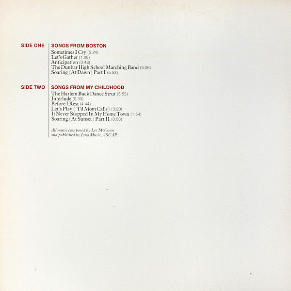 Les McCann : Layers (LP, Album, PR )