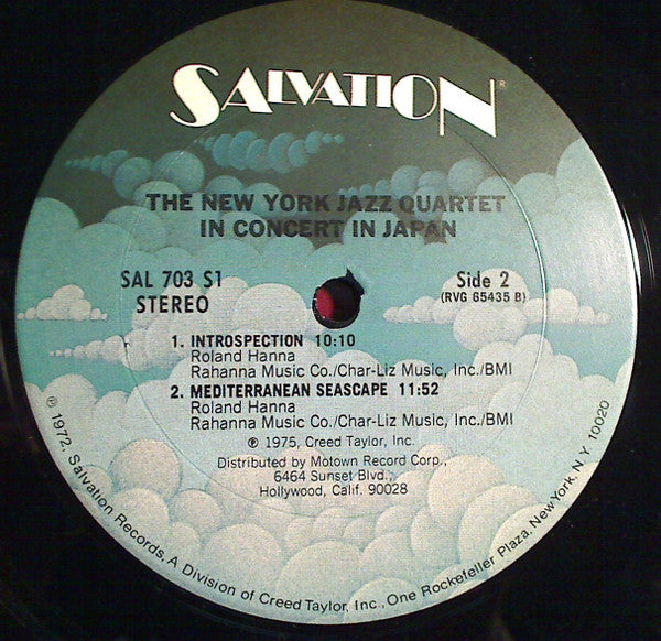 New York Jazz Quartet : In Concert In Japan (LP, Album)