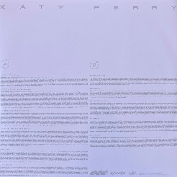 Katy Perry : 143 (LP, Album, Sil)