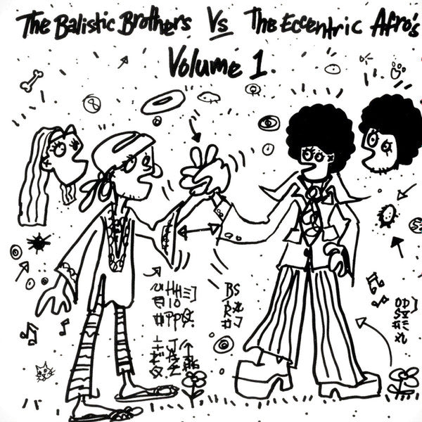 The Ballistic Brothers Vs.The Eccentric Afro's : Volume 1 (LP)