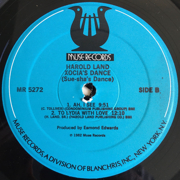Harold Land : Xocia's Dance (LP, Album)
