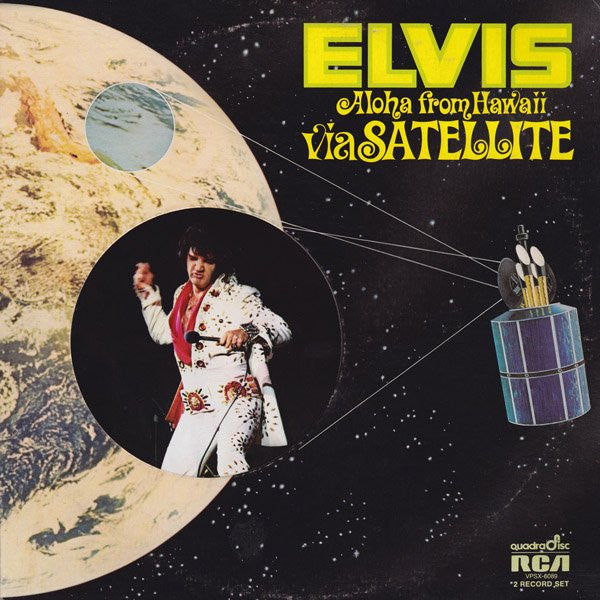 Elvis* : Aloha From Hawaii Via Satellite (2xLP, Album, Quad, Die)