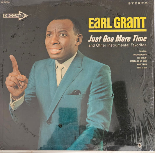 Earl Grant : Just One More Time And Other Instrumental Favorites (LP, Album)