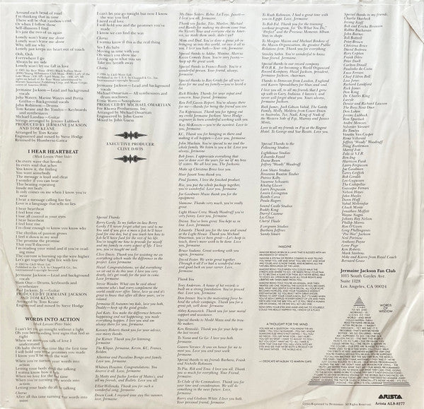 Jermaine Jackson : Precious Moments (LP, Album)