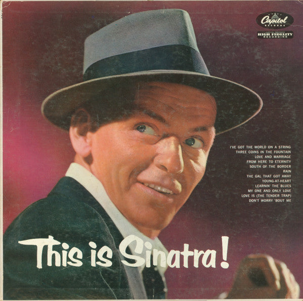 Frank Sinatra : This Is Sinatra! (LP, Album, Comp, Mono, RP, Tur)