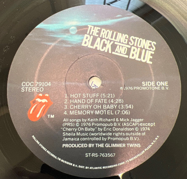 The Rolling Stones : Black And Blue (LP, Album, PR )