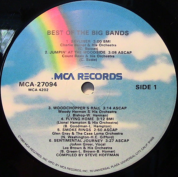 Various : Best Of The Big Bands (LP, Comp)