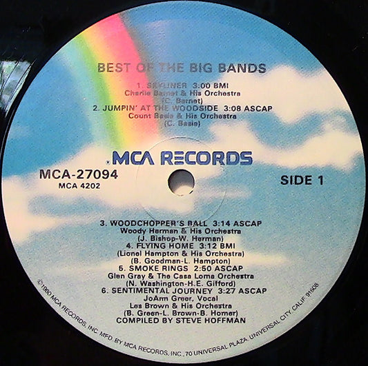 Various : Best Of The Big Bands (LP, Comp)
