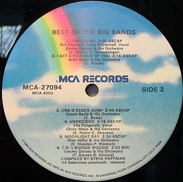 Various : Best Of The Big Bands (LP, Comp)