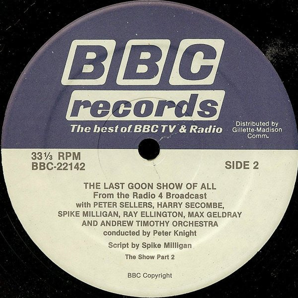 The Goons : The Last Goon Show Of All (LP, Album)