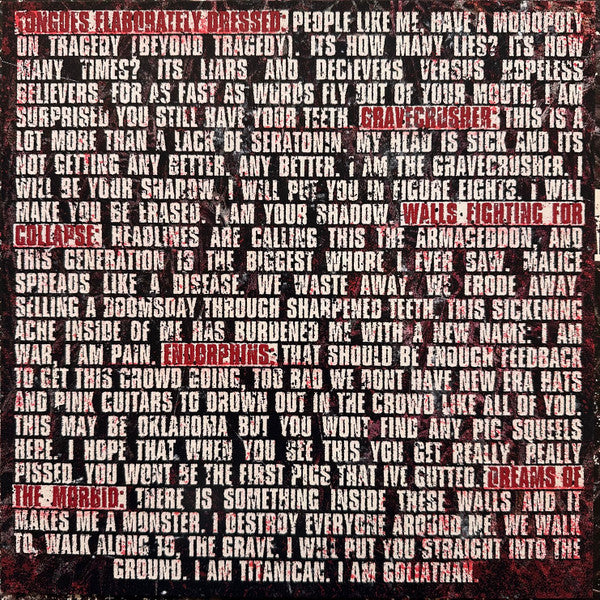 Plagues (8) : I Am (LP, S/Sided, EP, Ltd, Num, RM, Pin)