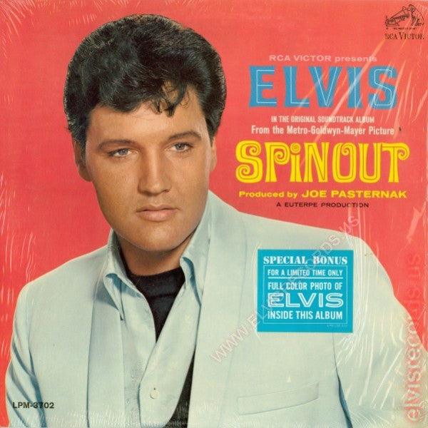 Elvis Presley : Spinout (LP, Album, Mono, Hol)