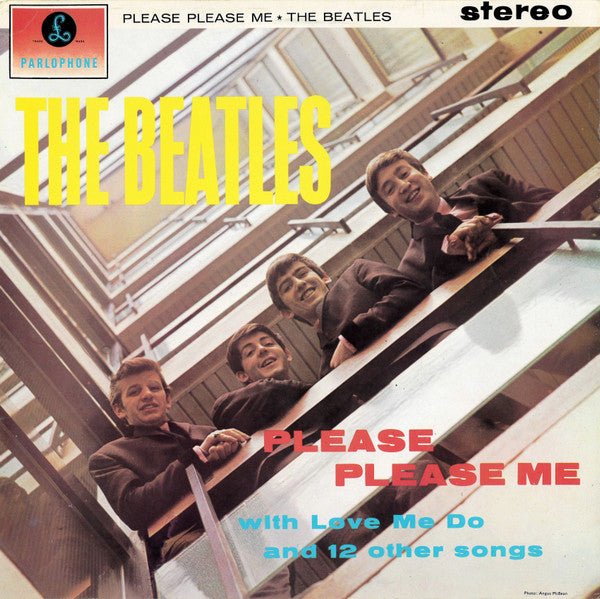 The Beatles : Please Please Me (LP, Album, RE)