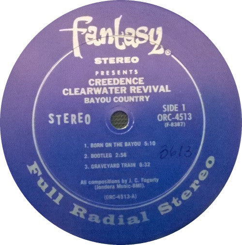 Creedence Clearwater Revival : Bayou Country (LP, Album, RE, Ter)